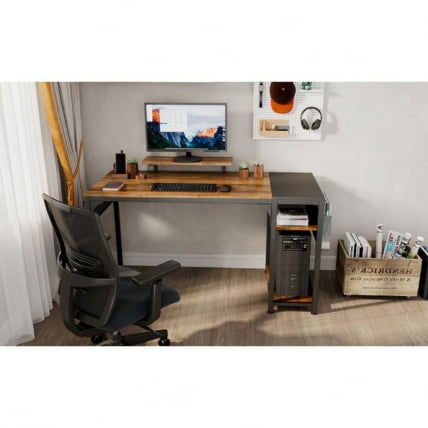 Стол письменный (для компьютера) EUREKA ZX-SS140B-RWB с шириной 140 см Reclaimed Wood_3