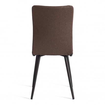 Стул обеденный La Rousse NEW, ткань рогожка, коричневый/черный, 3М7-147, 45x55x93 см_4