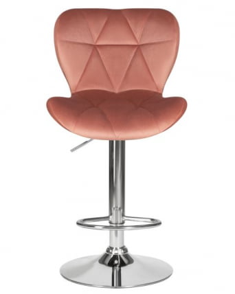 Стул барный DOBRIN BARNY (пудрово-розовый велюр (MJ9-32)) 2 шт_7