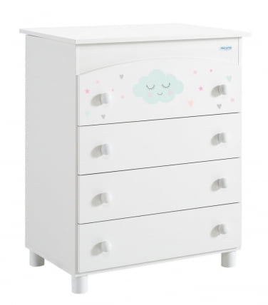 Комод пеленальный Micuna Lili B-970 White Stars Grey Комод пеленальный Micuna Lili B-970 White Stars Grey_1