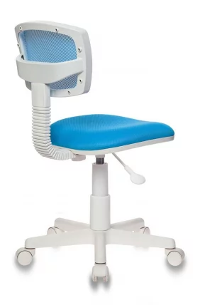 Кресло детское Бюрократ CH-W299/LB/TW-55 Голубой_3