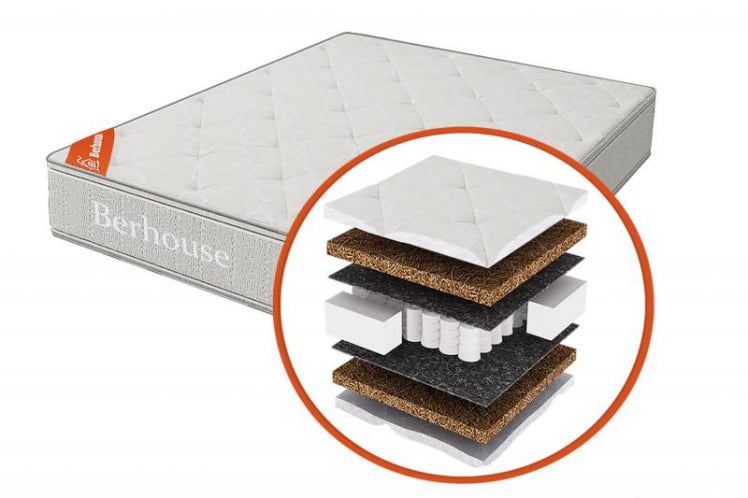Матрас Мега Бикокос 10 (Берхоусе) Размер: 1200х2000 мм / Mega (Berhouse)_0