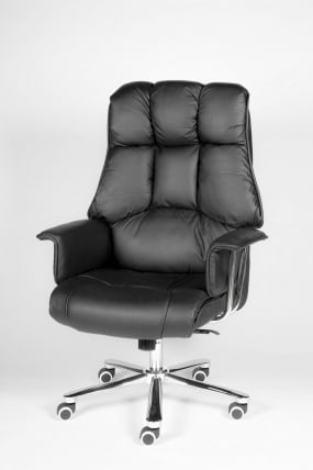 Кресло офисное Президент H-1133-35 leather Черный_0