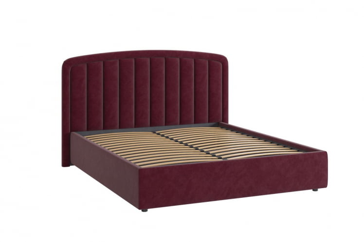 Кровать 1.6 Сиена-2 КМ1.6-14.2082 Бордо / KM1.6-14.2082_1