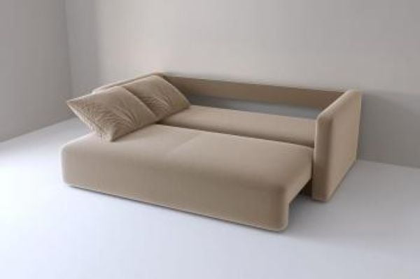 Диван Европа Прямой с подлокотниками (Берхоусе) Цвет фасада: Бежевый; Тип: Прямой; Материал фасада: Металл/Велюр / (Berhouse)_3