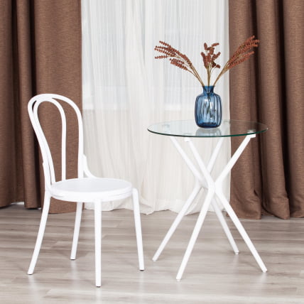 Стул THONET (mod. PL62) пластик, 42 x 52 x 89 см, White (Белый) 01_9