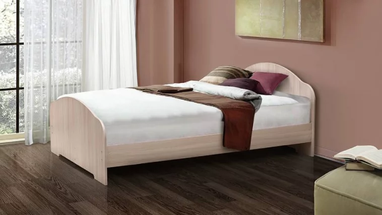 Кровать на уголках №1 1600*1900 Белый_0