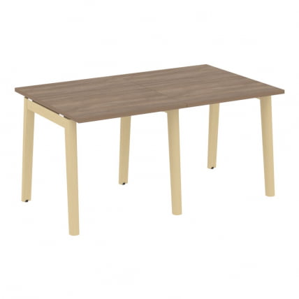 Стол переговорный (2 столешницы) ONIX WOOD OW.PRG-2.0 Дуб Аризона/Светлый_0