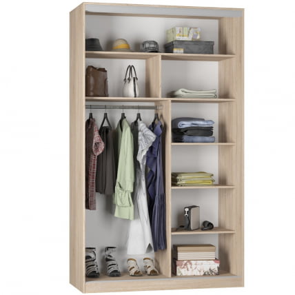 Шкаф-купе Б-230х135х60-1(ВД-Д10Д10) / B-230х135х60-1(ВД-D10D10)_1