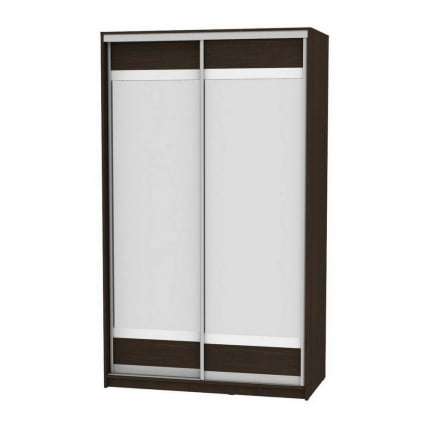 Шкаф-купе B-220х135х60-3(Венге-D10D10)_0