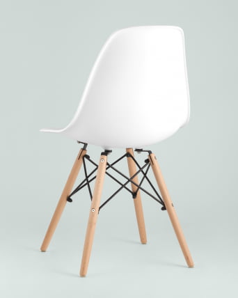Стул Еамес ДСВ 4 шт. Белый / Eames DSW_4