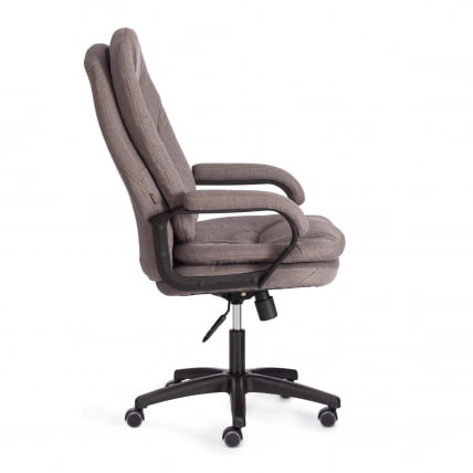 Кресло COMFORT LT (22) ткань рогожка Nice, мокко (серо-бежевая)_1