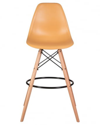 Стул барный ДОБРИН ДСВ БАР (ножки светлый бук, цвет персиковый (НКС-Й-06)) 2 шт / DOBRIN DSW BAR (NX-Y-06))_6