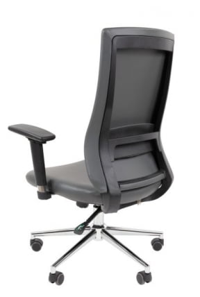 Офисное кресло CHAIRMAN 500 LUX БП экокожа Серый_8