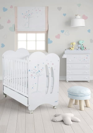 Кровать Micuna Aura 120x60 White Кровать Micuna Aura 120x60 White_1