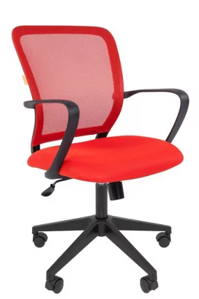 Кресло для оператора Chairman 698 black TW Красное_0