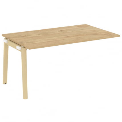 Проходной наборный элемент переговорного стола ONIX WOOD OW.NPRG-4 Тиквуд Светлый/Светлый_0