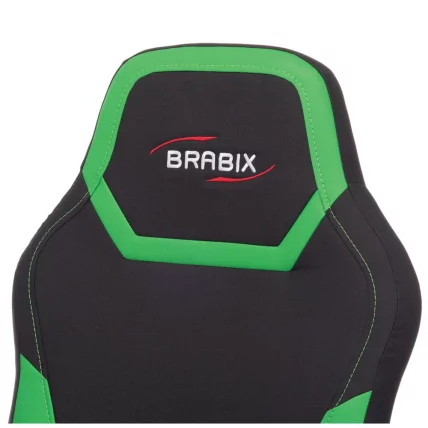 Кресло компьютерное BRABIX Alpha GM-018 Черное/зеленое_6