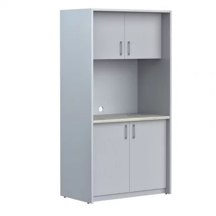 Мини-кухня SCB 120.1 Серый Металлик_0