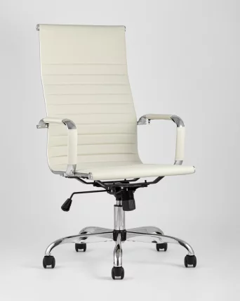 Кресло руководителя TopChairs City Бежевое Кресло руководителя TopChairs City Бежевое_1