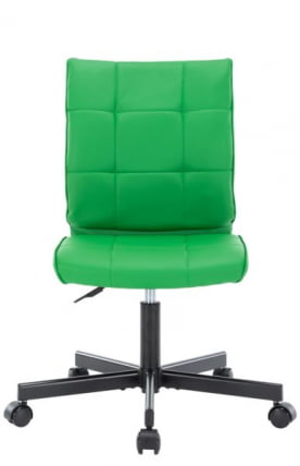 Кресло для персонала Everprof EP-300 Экокожа Зеленый_1