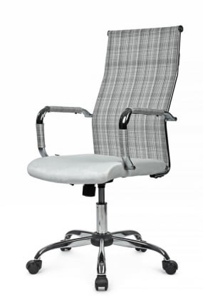 Кресло Art RCH 6017H Серо-белый_6