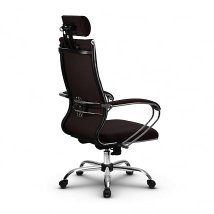 Кресло офисное METTA B 2m 34PF/K127, Основание 17833 Комплект 2 Темно-коричневое_3