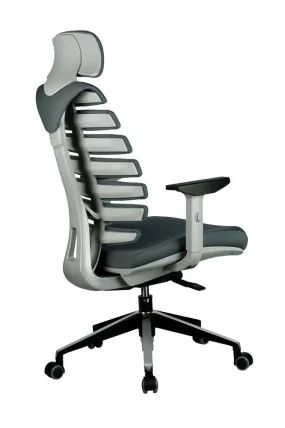 Кресло оператора Riva Chair SHARK Серый_3