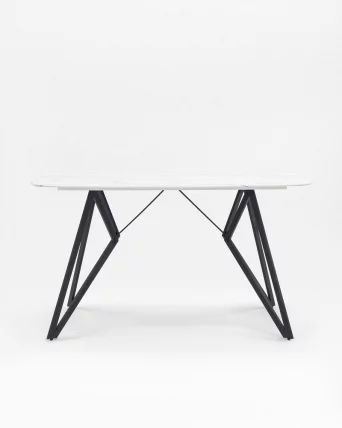 Стол обеденный Денвер 140кс90 Белый / 140x90_1