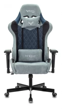 Кресло игровое Бюрократ VIKING 7 KNIGHT BL FABRIC Синий_1