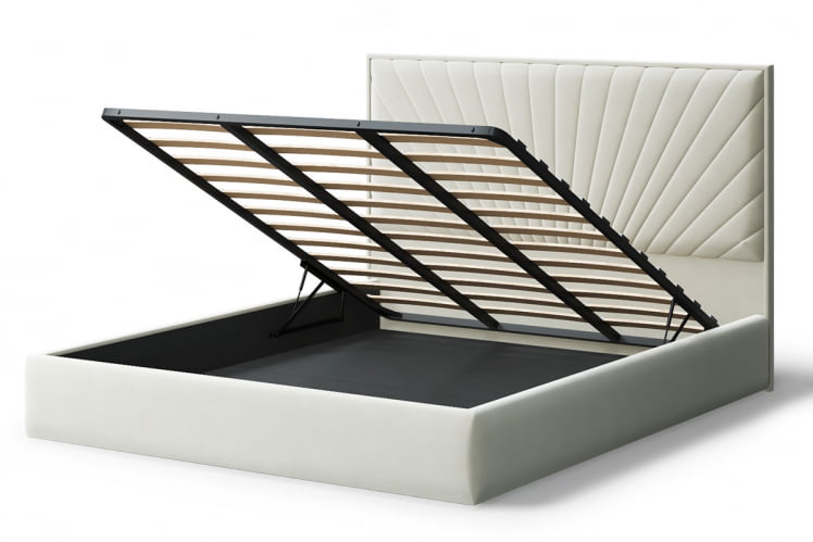 Кровать Леона, 2000*1200 мм, серо-белый_2