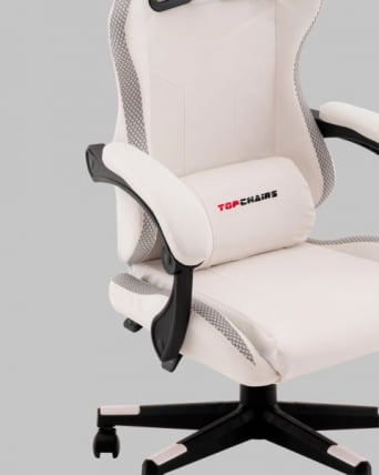 Кресло спортивное ТопЧаирс Друид белый / TopChairs Druid_4