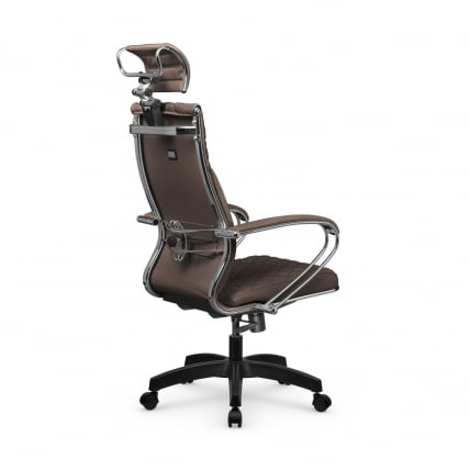 Кресло руководителя Metta L 2c 44C/K116 Infinity Easy Clean (MPES) Комплект 4 Светло-коричневое_3
