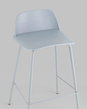 Стул полубарный Mist ПБ серо-голубой 4 шт_5