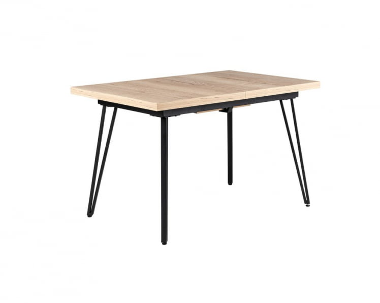 Стол Диего раздвиж. 120-160 Галифакс Натур/Бабочка_1