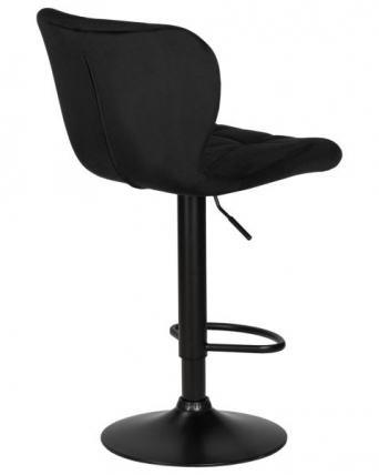 Стул барный DOBRIN BARNY BLACK (черный велюр (MJ9-101)) 2 шт_4
