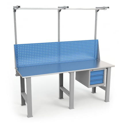 Верстак ВЛ-200-02ЦФ + Экран ВЛ-200-Э3_0