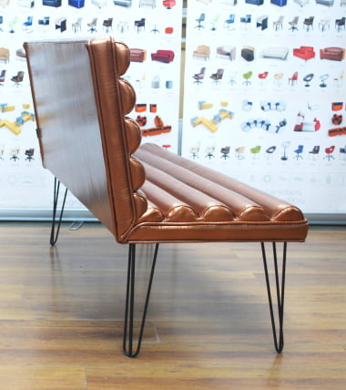 Диван двойной Гамбо оранж_1