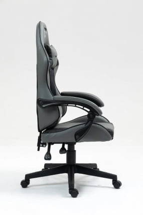 Кресло спортивное ТопЧаирс Коммандер серо-черный / TopChairs Commander_6