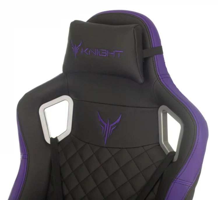 Геймерское кресло Knight Outrider Black-Violet Геймерское кресло Knight Outrider Black-Violet_9