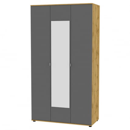 Шкаф распашный Алиса(Х5_М2)2230х1200х540сторцевойручкой(ДВ-Графит) / Алиса(H5_M2)2230х1200х540сторцевойручкой(ДВ-Графит)_0