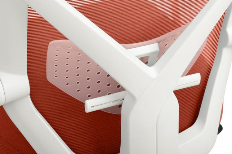 Кресло Оливер РCХ В-203АC Белый пластик/Оранжевый / Oliver RCH W-203AC_8