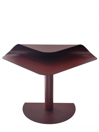 Журнальный столик Cornea металл бордовый_2