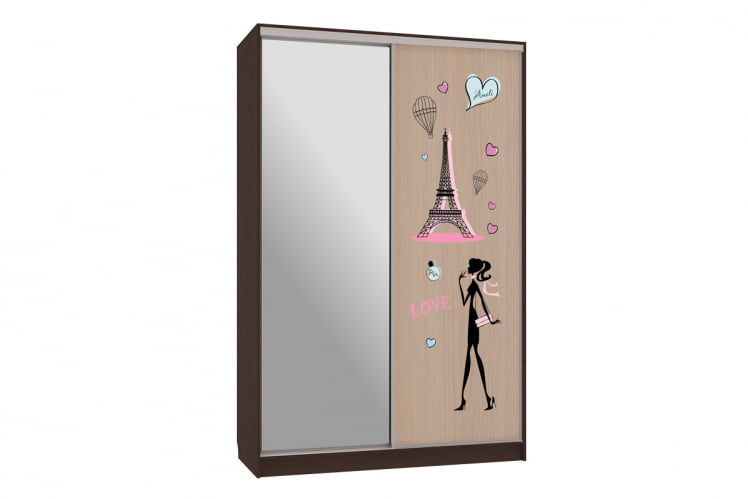 Шкаф-купе Гранд 1-600 Амели СК-05Г30 венге / SK-05G30_0
