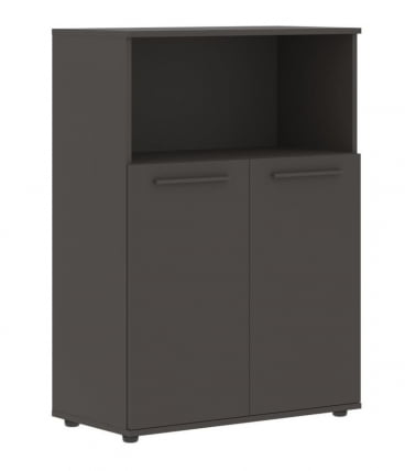 Шкаф с глухими малыми дверьми ЕДИС ЕМCС 85.3 Мокко Мокко Мокко / EDIS EMCS_0