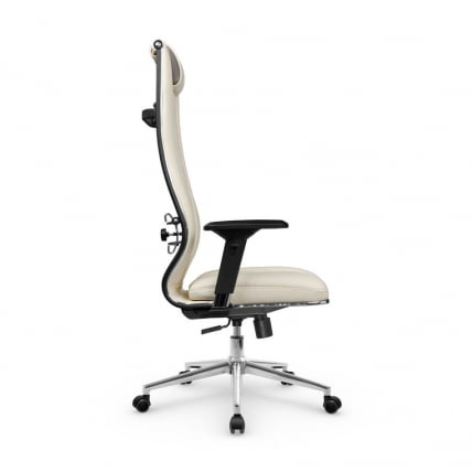 Кресло руководителя МЕТТА L 1m 50M/4D Infinity Easy Clean (MPES) Комплект 7 Молочное_2