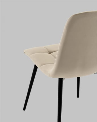 Стул Одди НЕВ велюр бежевый / NEW_7