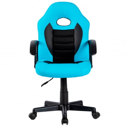Детское кресло CHAIRMAN KIDS 111 Черный-голубой_1