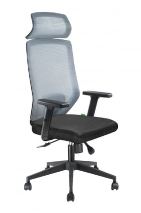 Кресло руководителя Riva Chair А755 Серый_0