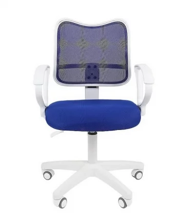 Компьютерное кресло Чаирман 450 ЛТ Белый пластик Красный / Chairman LT_1